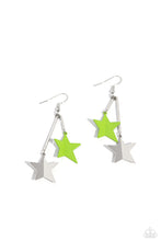Load image into Gallery viewer, Earrings Stellar STAGGER - Green E419