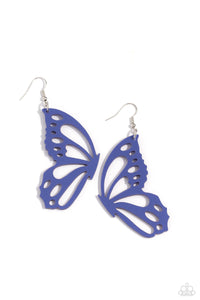Earrings WING of the World - Blue E135