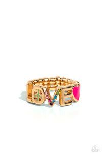 Embrace Unlimited Love - Gold TRAY13 A32