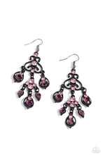 Load image into Gallery viewer, Earrings Regal Renovation - Purple E478