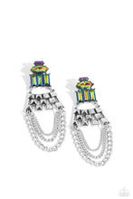 Load image into Gallery viewer, Earrings Dangling Art Deco - Multi E2293