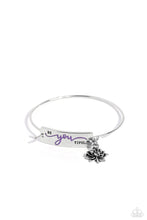 Load image into Gallery viewer, Bracelets BeYOUtiful Bliss - Purple Inspirational