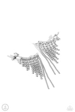 Load image into Gallery viewer, Earrings Tapered Tease - White Earcrawlers E518