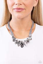 Load image into Gallery viewer, Necklaces Sliding Splendor - Silver N2221