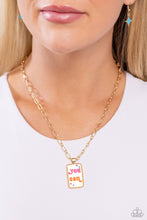 Load image into Gallery viewer, Necklaces Yes You Can - Gold Inspirational N2439