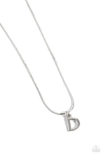 Load image into Gallery viewer, Necklaces Seize the Initial - Silver - D