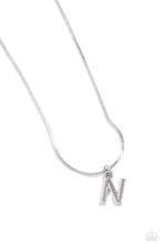 Load image into Gallery viewer, Necklaces  Seize the Initial - Silver - N