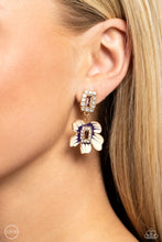 Load image into Gallery viewer, Earrings Colorful Clippings - Gold ClipOn