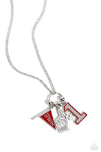 Load image into Gallery viewer, Necklaces Cheering Section - Red Sports Fan SF108