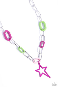 Necklaces Stargazing Show - Pink Americana S133