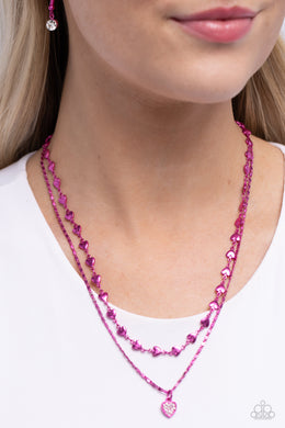 Necklaces Cupid Combo - Pink VDAY N410