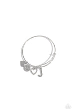 Load image into Gallery viewer, Bracelets Making It INITIAL - Silver - J