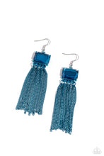 Load image into Gallery viewer, Earrings Dreaming Of TASSELS - Blue E435