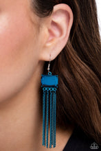 Load image into Gallery viewer, Earrings Dreaming Of TASSELS - Blue E435