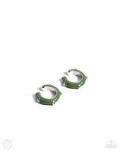 Load image into Gallery viewer, Earrings Coastal Color - Green Earcuffs E3023