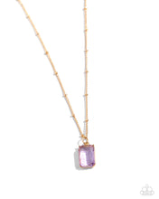 Load image into Gallery viewer, Necklaces Suave Simplicity - Purple N066