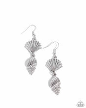 Load image into Gallery viewer, Earrings SHELL, I Was In the Area - Silver E174