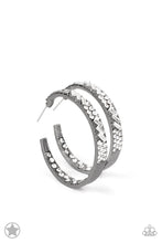 Load image into Gallery viewer, Earrings GLITZY By Association - Gunmetal E2201 Blockbuster