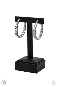 Earrings GLITZY By Association - Gunmetal E2201 Blockbuster