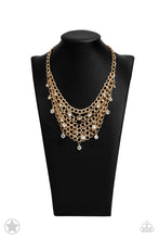 Load image into Gallery viewer, Necklaces Fishing for Compliments - Gold Blockbusters