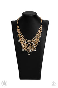 Necklaces Fishing for Compliments - Gold Blockbusters