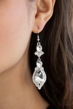 Earrings Fully Flauntable - White E2160