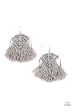 Load image into Gallery viewer, Earrings All About MACRAME - Silver E454