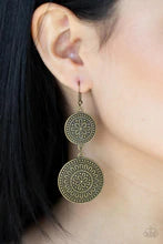 Road Trip Paradise - Brass Earrings FINAL