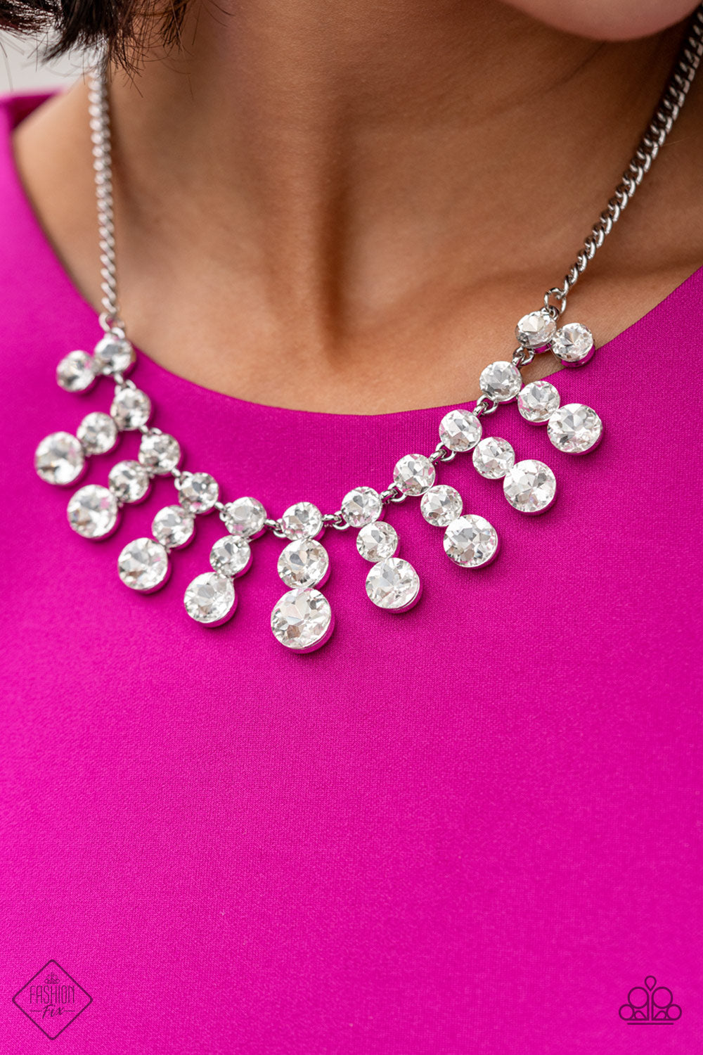 Necklace Celebrity Couture - White
