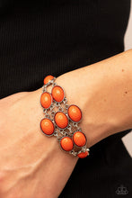 Load image into Gallery viewer, Bracelets Color Wheel Garden - Orange B2169