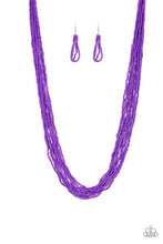 Load image into Gallery viewer, Necklace Congo Colada - Purple N2220