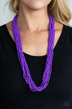 Load image into Gallery viewer, Necklace Congo Colada - Purple N2220