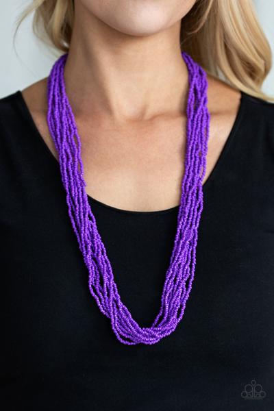 Necklace Congo Colada - Purple N2220