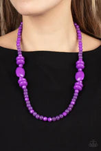 Tropical Tourist - Purple Necklace N264
