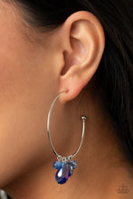 Load image into Gallery viewer, Earrings Dazzling Downpour- Blue VIP Special