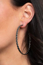 Infinite Twist - Black Earrings FINAL