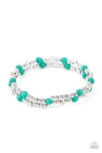 Load image into Gallery viewer, Bracelets Ethereally Entangled Green B6