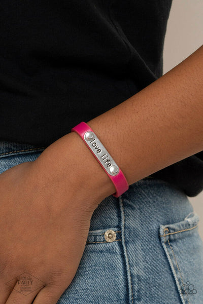 Bracelet Love Life - Pink Urban