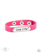 Load image into Gallery viewer, Bracelet Love Life - Pink Urban