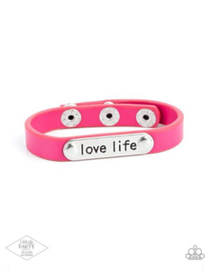 Bracelet Love Life - Pink Urban