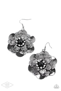 Earrings Midnight Gardens Black E2238
