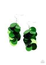 Load image into Gallery viewer, Earrings Now You SEQUIN It - Green E348