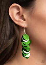 Load image into Gallery viewer, Earrings Now You SEQUIN It - Green E348