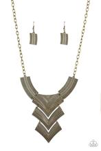 Load image into Gallery viewer, Necklace Fiercely Pharaoh- Brass N039