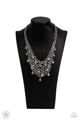 Necklaces Fishing for Compliments - Silver Blockbusters