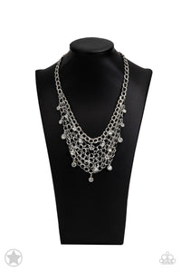 Necklaces Fishing for Compliments - Silver Blockbusters