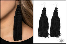 Load image into Gallery viewer, Earrings Magic Carpet Ride - Black E504