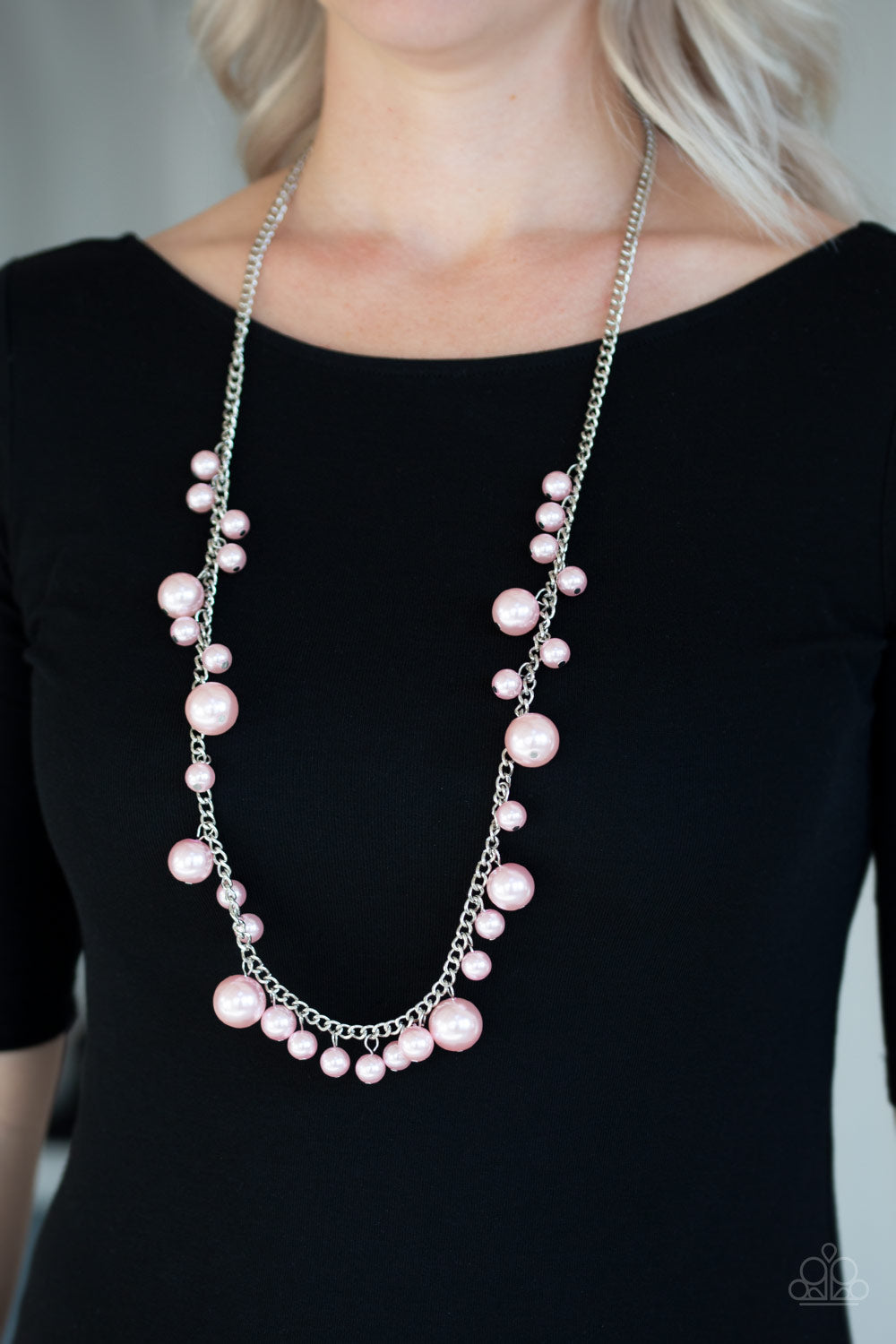 Necklaces Theres Always Room at the Top - Pink N2345